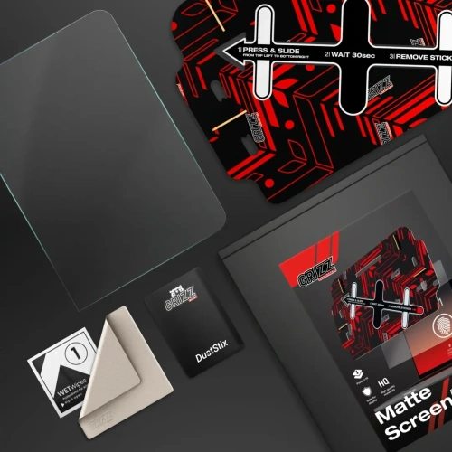 Folia matowa GrizzGlass MatteScreen Easy do Apple MacBook Pro 16" 2021-2024 (M1/M2/M3/M4)