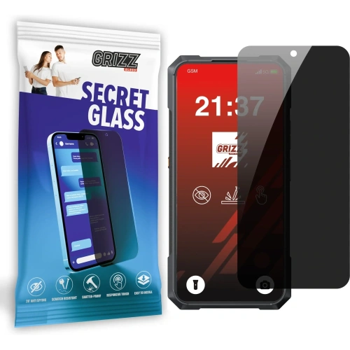 Matowe szkło prywatyzujące GrizzGlass SecretGlass do Cubot KingKong X Pro