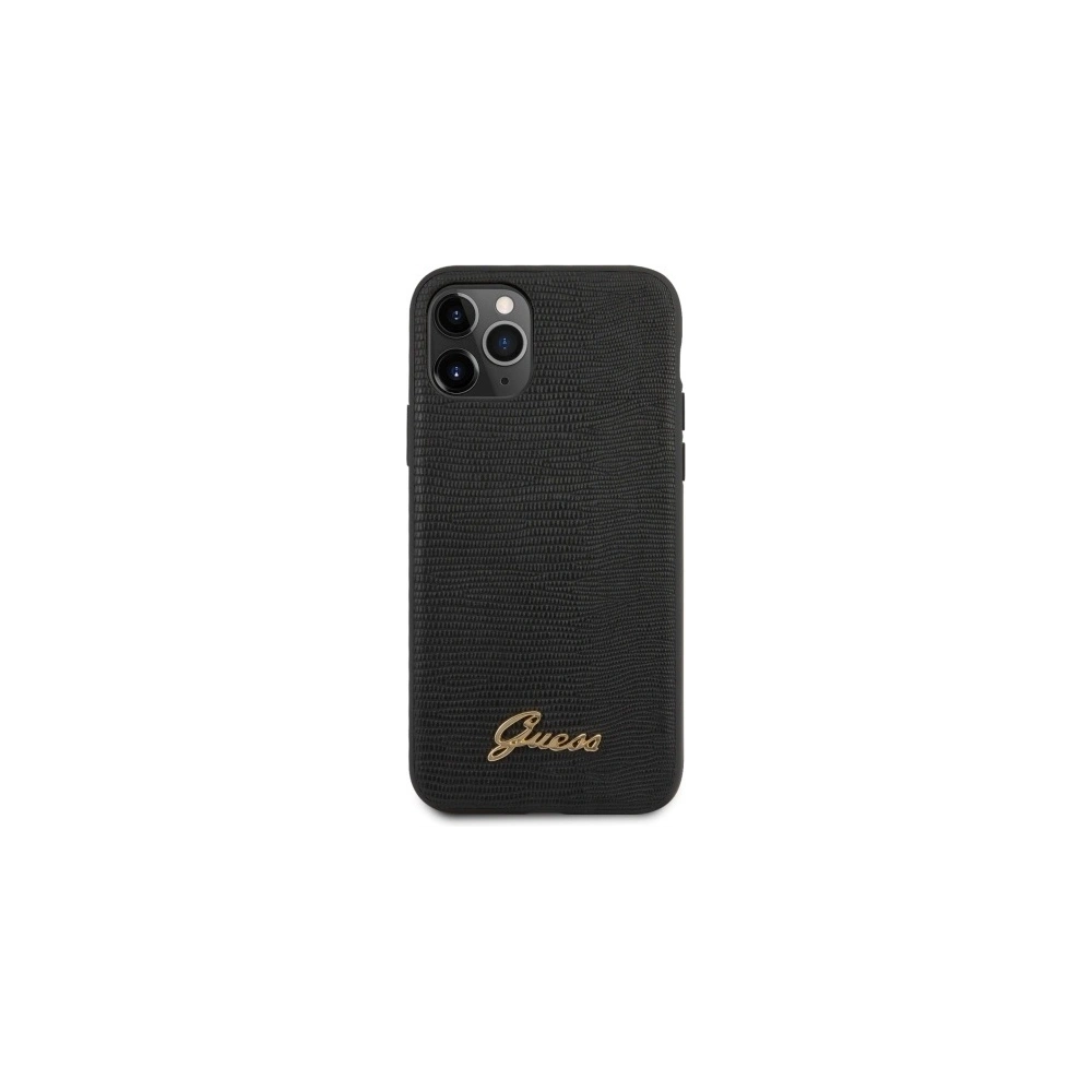 Hurtownia GSM - Etui Guess GUHCN58PCUMLLIBK Apple iPhone 11 Pro negru/black Lizard Collection - GUE512BLK - {ean13} - Hurt