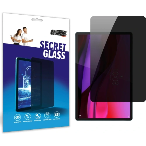 Matowe szkło prywatyzujące GrizzGlass SecretGlass do Lenovo Yoga Tab Plus 12,7"