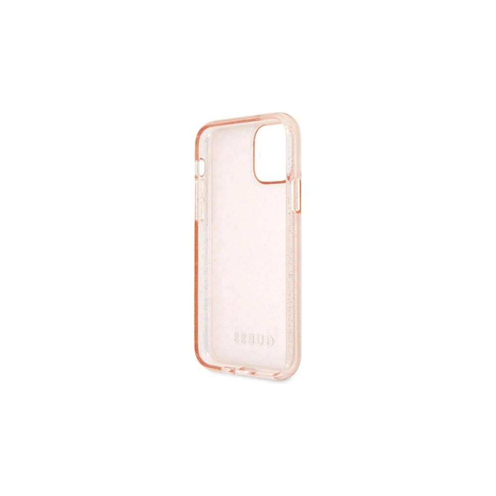 Hurtownia GSM - Case Guess GUHCN61PCGLPI Apple iPhone 11 rosa/pink Hartschale Glitter - GUE513PNK - {ean13} - Hurt