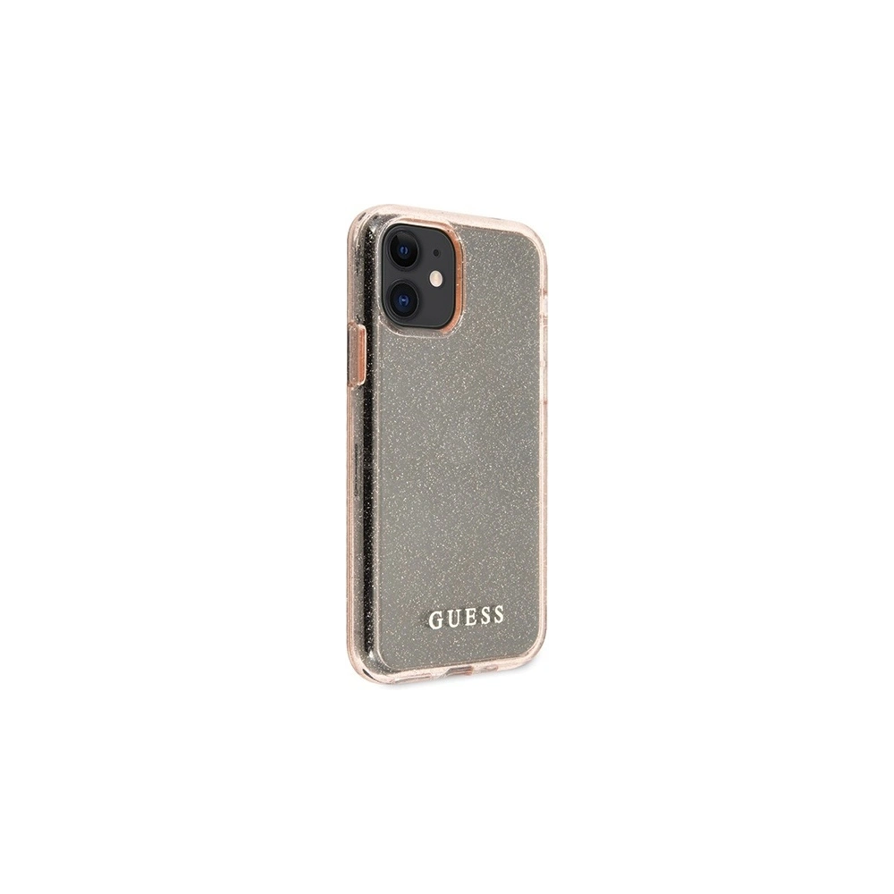 Hurtownia GSM - Case Guess GUHCN61PCGLPI Apple iPhone 11 rosa/pink Hartschale Glitter - GUE513PNK - {ean13} - Hurt