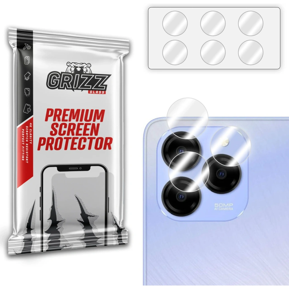 Hurtownia GSM - Szkło na aparat GrizzGlass HybridGlass Camera do Meizu Note 21 [2 PACK] - GRZ13105 - {ean13} - Hurt