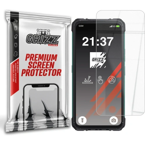 Szkło hybrydowe GrizzGlass HybridGlass do Cubot KingKong Ace 2