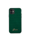 Hurtownia GSM - Etui Guess GUHCN61PCUMLCRDG Apple iPhone 11 zelená/tmavě zelená Croco Collection - GUE516GRN - {ean13} - Hurt