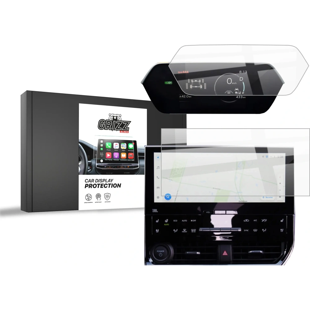 Wholesale Ceramic GrizzGlass CarDisplay Protection Subaru Solterra EV (2022-2025) [2in1] - GRZ13124 - {ean13} - Hurt