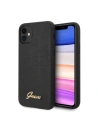 Etui Guess GUHCN61PCUMLLIBK Apple iPhone 11 černý/black Lizard Collection