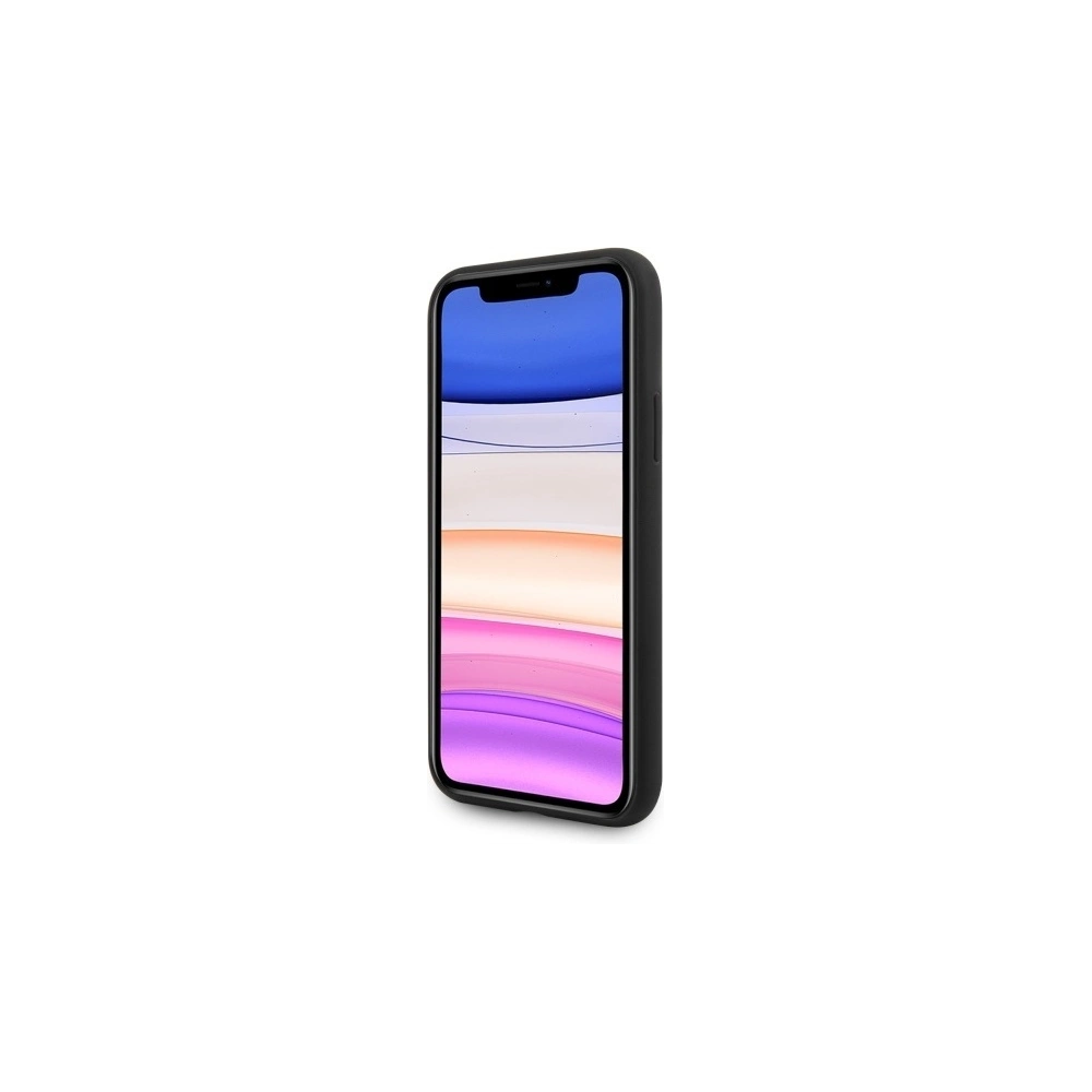 Hurtownia GSM - Etui Guess GUHCN61PCUMLLIBK Apple iPhone 11 černý/black Lizard Collection - GUE517BLK - {ean13} - Hurt
