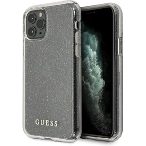 Hurtownia GSM - Etui Guess GUHCN65PCGLSI Apple iPhone 11 Pro Max srebrny/silver hard case Glitter - GUE519SLV - {ean13} - Hurt
