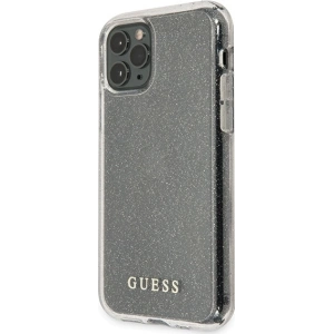 Hurtownia GSM - Etui Guess GUHCN65PCGLSI Apple iPhone 11 Pro Max srebrny/silver hard case Glitter - GUE519SLV - {ean13} - Hurt