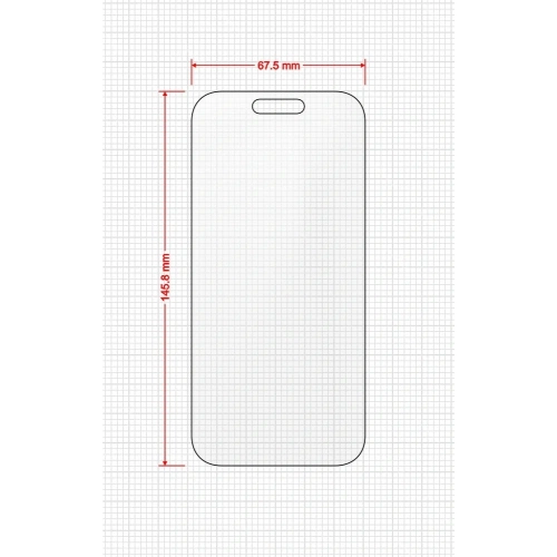 Folia matowa GrizzGlass MatteScreen Easy do Apple iPhone 16 Pro [2 PACK]