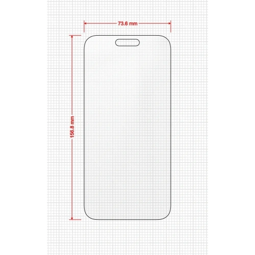 Folia matowa GrizzGlass MatteScreen Easy do Apple iPhone 16 Plus [2 PACK]