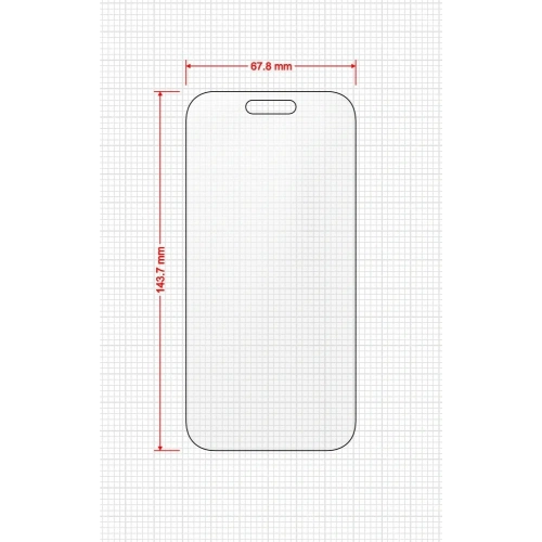 Folia matowa GrizzGlass MatteScreen Easy do Apple iPhone 16 [2 PACK]