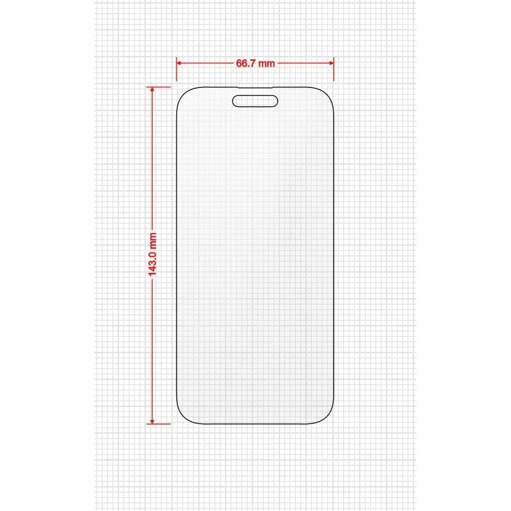 Hurtownia GSM - GrizzGlass MattKépernyő Könnyű Apple iPhone 15 Pro [2 CSOMAG] - GRZ13183 - {ean13} - Hurt