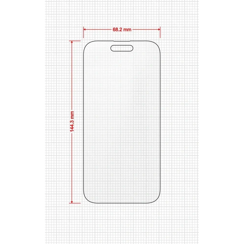 Hurtownia GSM - GrizzGlass MatteScreen Easy Apple iPhone 15 [2 PACK] - GRZ13185 - {ean13} - Hurt