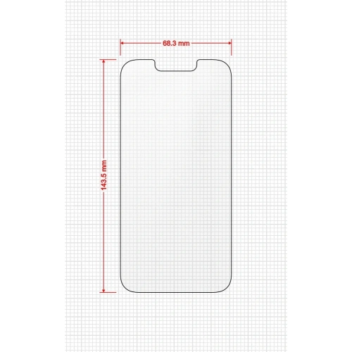 Folia matowa GrizzGlass MatteScreen Easy do Apple iPhone 14 [2 PACK]