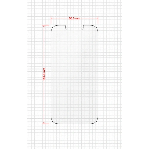 Folia matowa GrizzGlass MatteScreen Easy do Apple iPhone 13 [2 PACK]