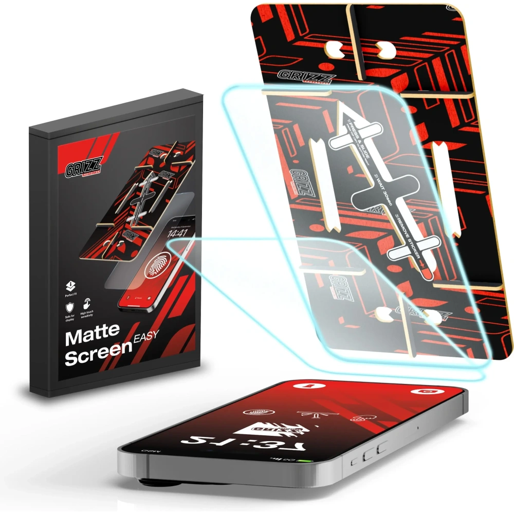 Hurtownia GSM - GrizzGlass MatteScreen Easy Apple iPhone 12 Pro Max [2 PACK] - GRZ13193 - {ean13} - Hurt