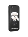 Hurtownia GSM - Etui Karl Lagerfeld KLHCI8DLFKBK Apple iPhone SE 2022/SE 2020/8/7 černý/black hard case Iconic Karl Glitter - KLD280BLK - {ean13} - Hurt