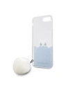 Hurtownia GSM - Case Karl Lagerfeld KLHCP7LTRGPABBL Apple iPhone 8/7 Plus Hardcase transparent/blau K-Peek a Boo - KLD284CLBLU - {ean13} - Hurt