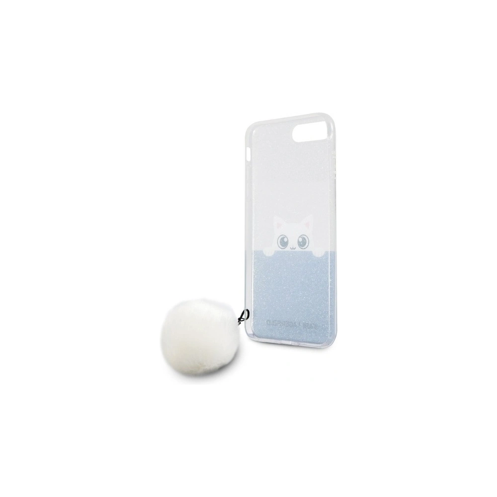 Wholesale Karl Lagerfeld KLHCP7LTRGPABBL Apple iPhone 8/7 Plus hardcase blue K-Peek a Boo - KLD284CLBLU - {ean13} - Hurt