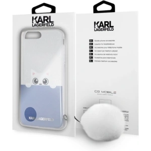 Hurtownia GSM - Etui Karl Lagerfeld KLHCP7LTRGPABBL Apple iPhone 8/7 Plus hardcase transparent/blue K-Peek a Boo - KLD284CLBLU - {ean13} - Hurt