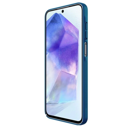 Etui Nillkin Super Frosted Shield Samsung Galaxy A16 5G Peacock Blue / Niebieski