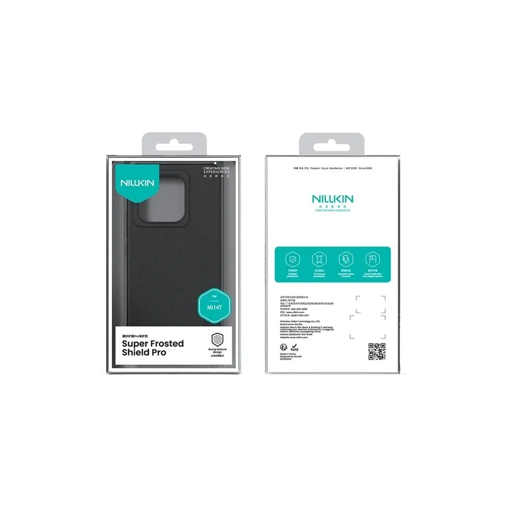 Hurtownia GSM - Etui Nillkin Super Frosted Shield Pro Xiaomi 14T Black / Czarny - NLK1683 - {ean13} - Hurt