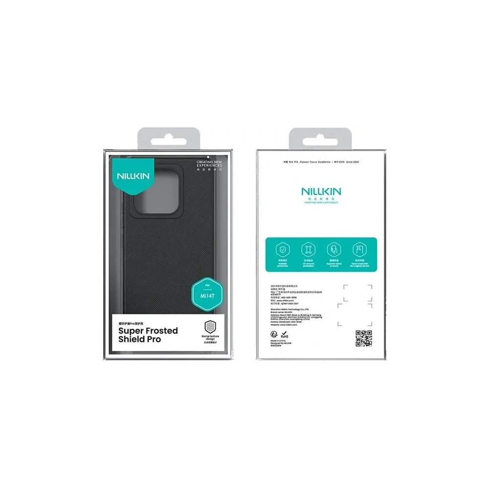 Hurtownia GSM - Etui Nillkin Super Frosted Shield Pro Xiaomi 14T Deep Green / Zielony - NLK1685 - {ean13} - Hurt