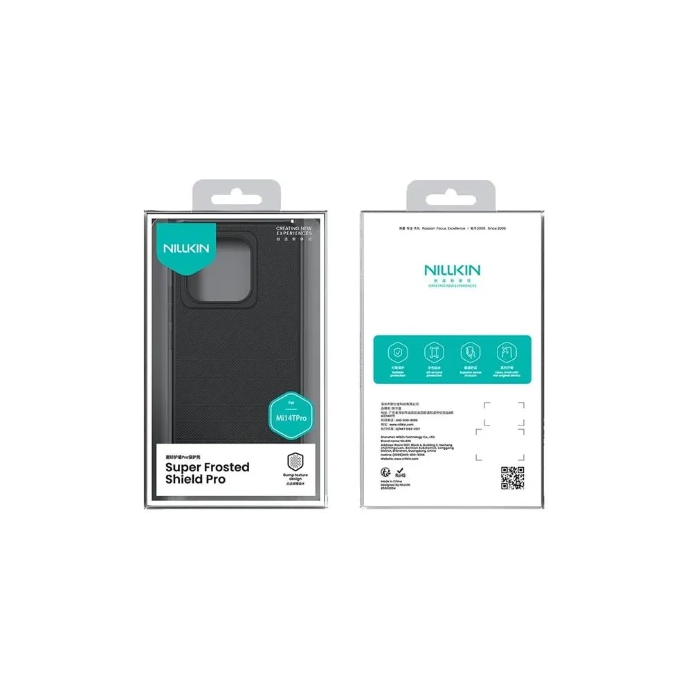 Hurtownia GSM - Nillkin Super Frosted Shield Pro Xiaomi 14T Pro Černá - NLK1686 - {ean13} - Hurt