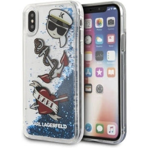 Hurtownia GSM - Etui Karl Lagerfeld KLHCPXKSG Apple iPhone X/XS hard case Captain Karl Liquid Glitter - KLD288 - {ean13} - Hurt