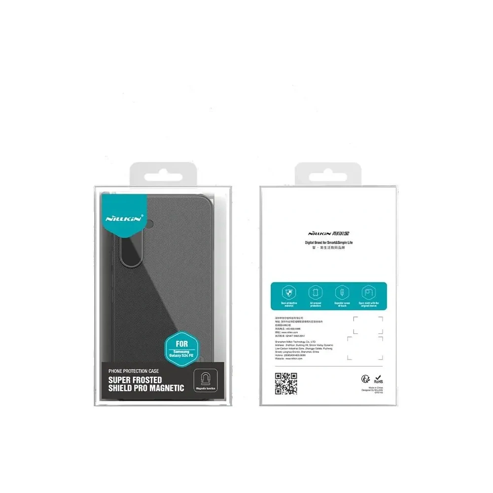 Hurtownia GSM - Nillkin Super Frosted Shield Pro Magnetic Samsung Galaxy S24 FE Černá - NLK1689 - {ean13} - Hurt