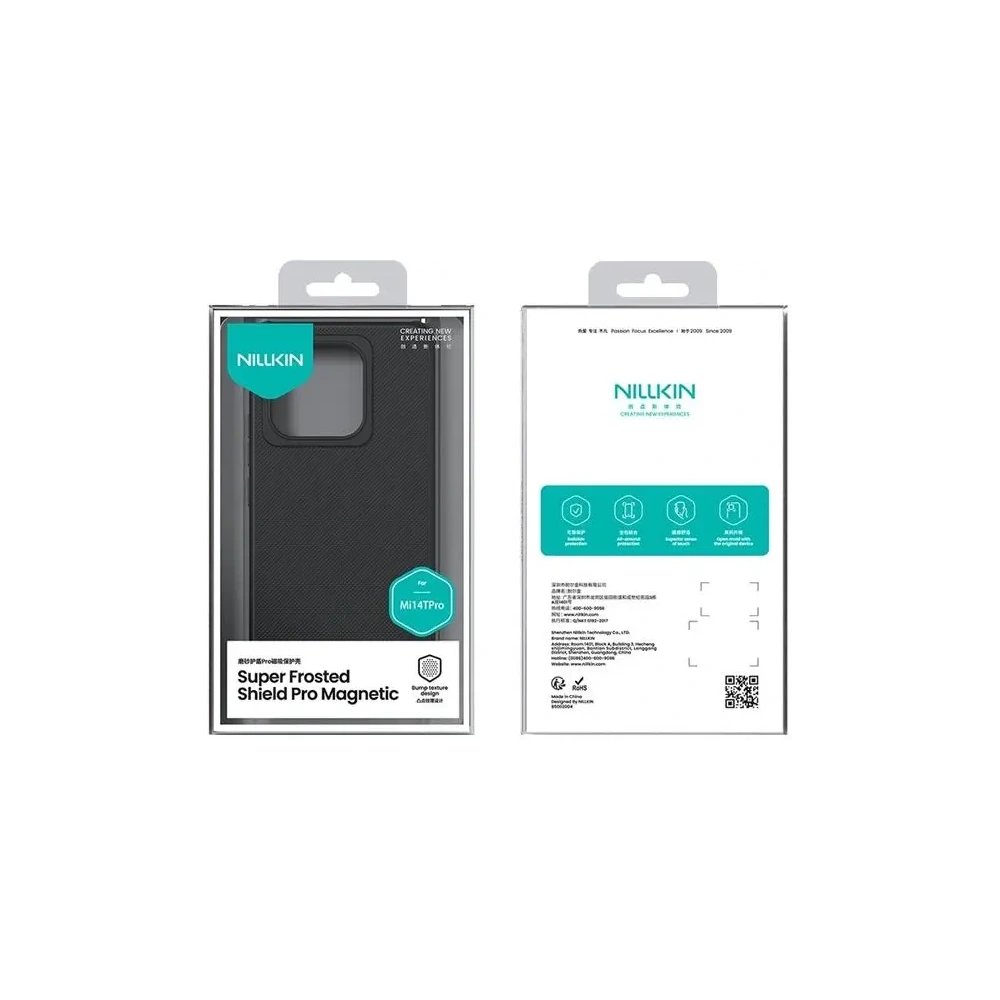 Hurtownia GSM - Nillkin Super Frosted Shield Pro Magnetic Xiaomi 14T Pro Černá - NLK1690 - {ean13} - Hurt