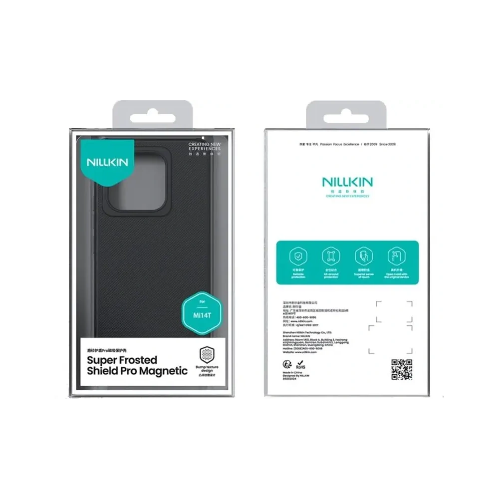 Hurtownia GSM - Nillkin Super Frosted Shield Pro Magnetic Xiaomi 14T Černá - NLK1691 - {ean13} - Hurt