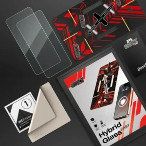 Hurtownia GSM - GrizzGlass HybridGlass Easy Apple iPhone 16 Pro [2 PACK] - GRZ13231 - {ean13} - Hurt