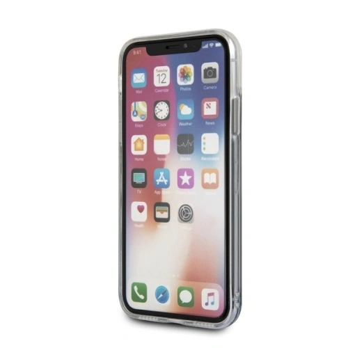 Etui Karl Lagerfeld KLHCPXKSG Apple iPhone X/XS hard case Captain Karl Liquid Glitter