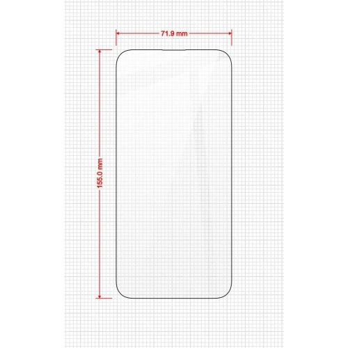 Szkło hybrydowe GrizzGlass HybridGlass Easy do Apple iPhone 15 Pro Max [2 PACK]