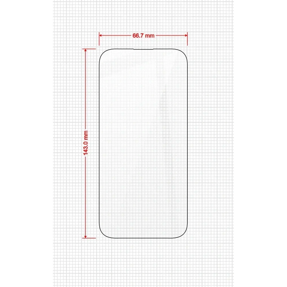 Wholesale GrizzGlass HybridGlass Easy Apple iPhone 15 Pro [2 PACK] - GRZ13235 - {ean13} - Hurt