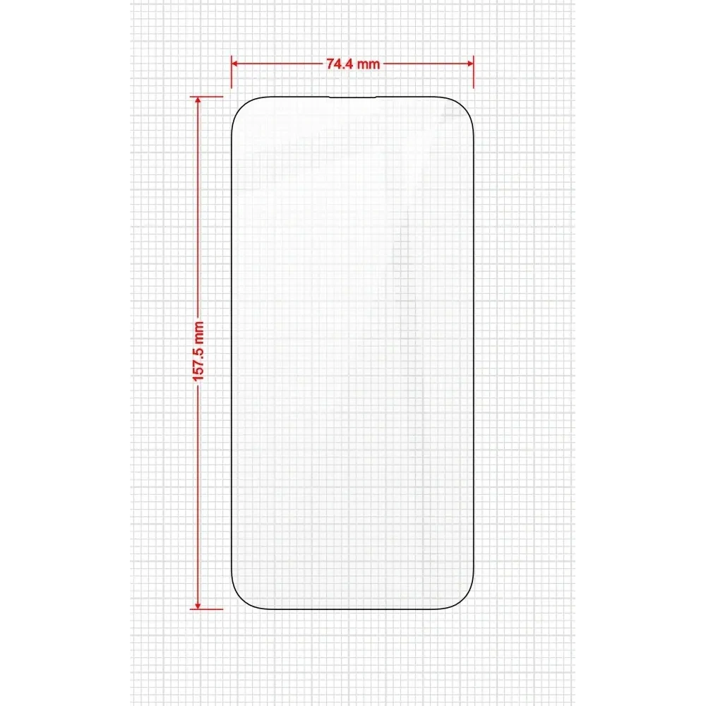 Hurtownia GSM - Szkło hybrydowe GrizzGlass HybridGlass Easy do Apple iPhone 15 Plus [2 PACK] - GRZ13236 - {ean13} - Hurt