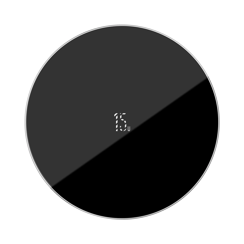 Hurtownia GSM - Bezprzewodowa ładowarka indukcyjna Baseus Simple, 15W (czarna) - BSU1368BLK - {ean13} - Hurt