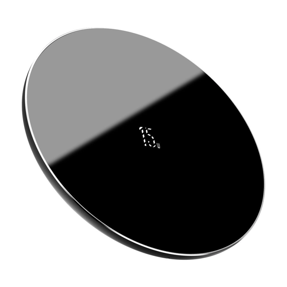 Hurtownia GSM - Bezprzewodowa ładowarka indukcyjna Baseus Simple, 15W (czarna) - BSU1368BLK - {ean13} - Hurt