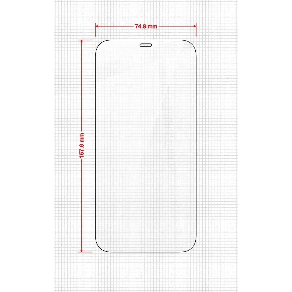 Hurtownia GSM - Szkło hybrydowe GrizzGlass HybridGlass Easy do Apple iPhone 12 Pro Max [2 PACK] - GRZ13245 - {ean13} - Hurt