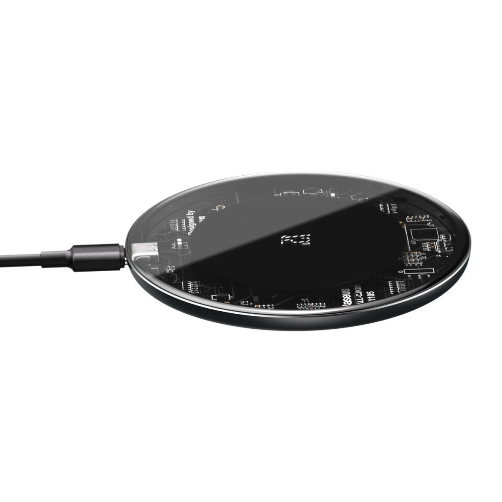 Hurtownia GSM - Bezprzewodowa ładowarka indukcyjna Baseus Simple, 15W (przezroczysta) - BSU1370CL - {ean13} - Hurt