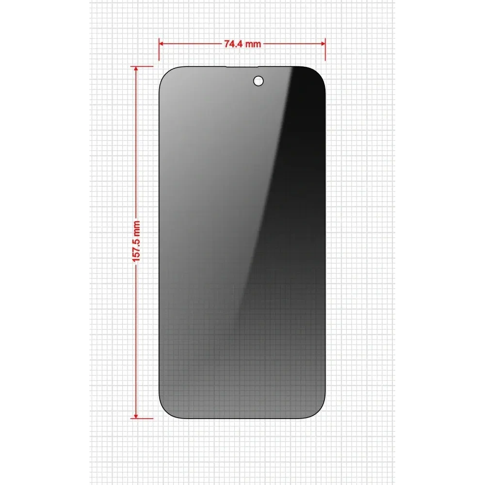 Hurtownia GSM - GrizzGlass SecretGlass Ușor Apple iPhone 15 Plus [2 PACK] - GRZ13290 - {ean13} - Hurt