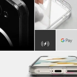 Wholesale Ringke Fusion Magnetic MagSafe Google Pixel 9a Clear - RGK11788 - {ean13} - Hurt