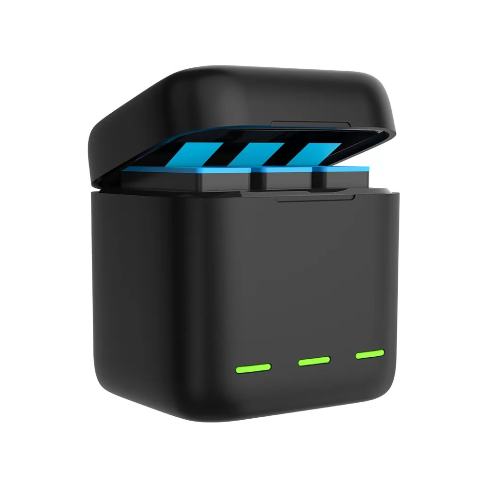 Hurtownia GSM - [OUTLET] Ładowarka trójkanałowa box Telesin dla GoPro Hero 9 / Hero 10 (GP-BCG-901) - OT-860 - {ean13} - Hurt