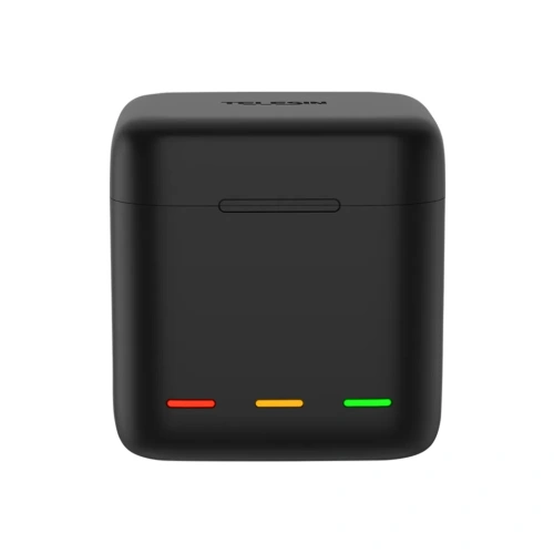 [OUTLET] Ładowarka trójkanałowa box Telesin dla GoPro Hero 9 / Hero 10 (GP-BCG-901)