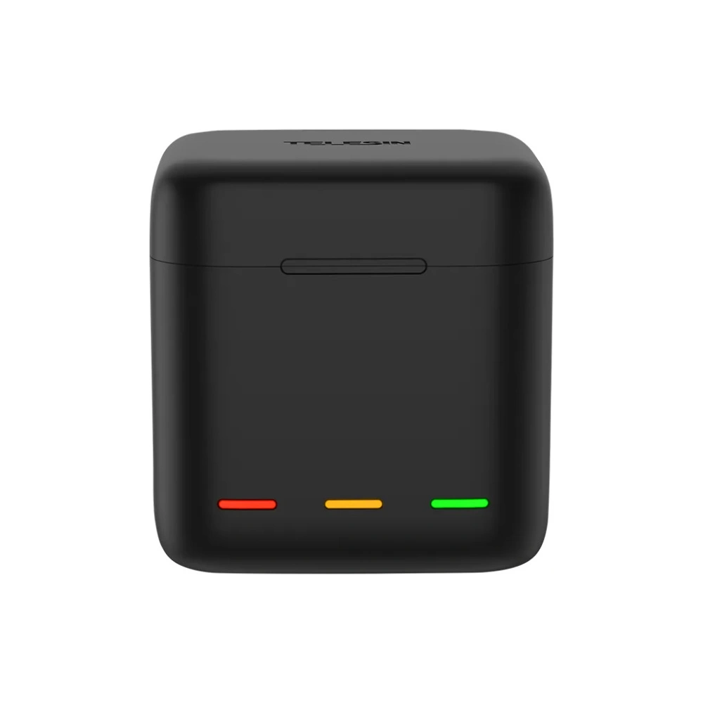 Hurtownia GSM - [OUTLET] Ładowarka trójkanałowa box Telesin dla GoPro Hero 9 / Hero 10 (GP-BCG-901) - OT-860 - {ean13} - Hurt