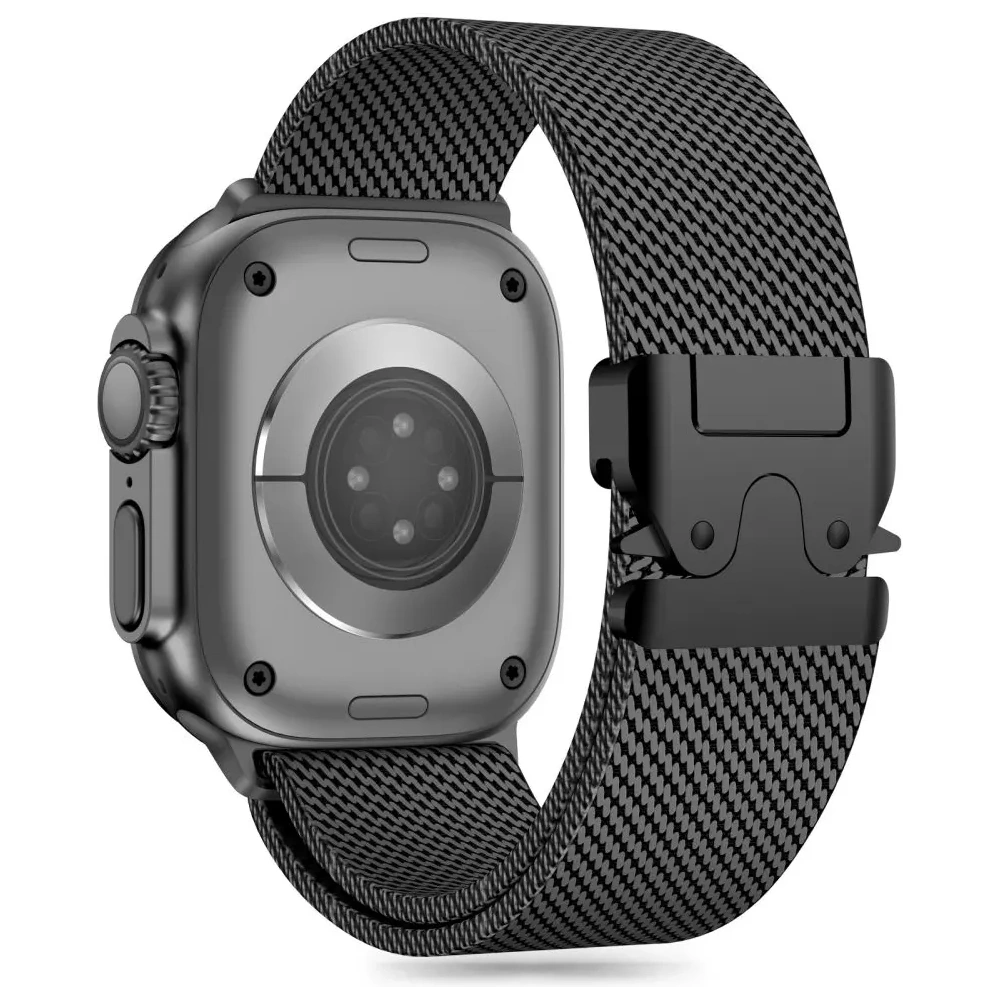 Wholesale [OUTLET] Tech-Protect Milano Bracelet for Apple Watch 6 / 7 / 8 / 9 / 10 / SE / Ultra 1 / 2 44/45/46/49mm Black - OT-861 - {ean13} - Hurt
