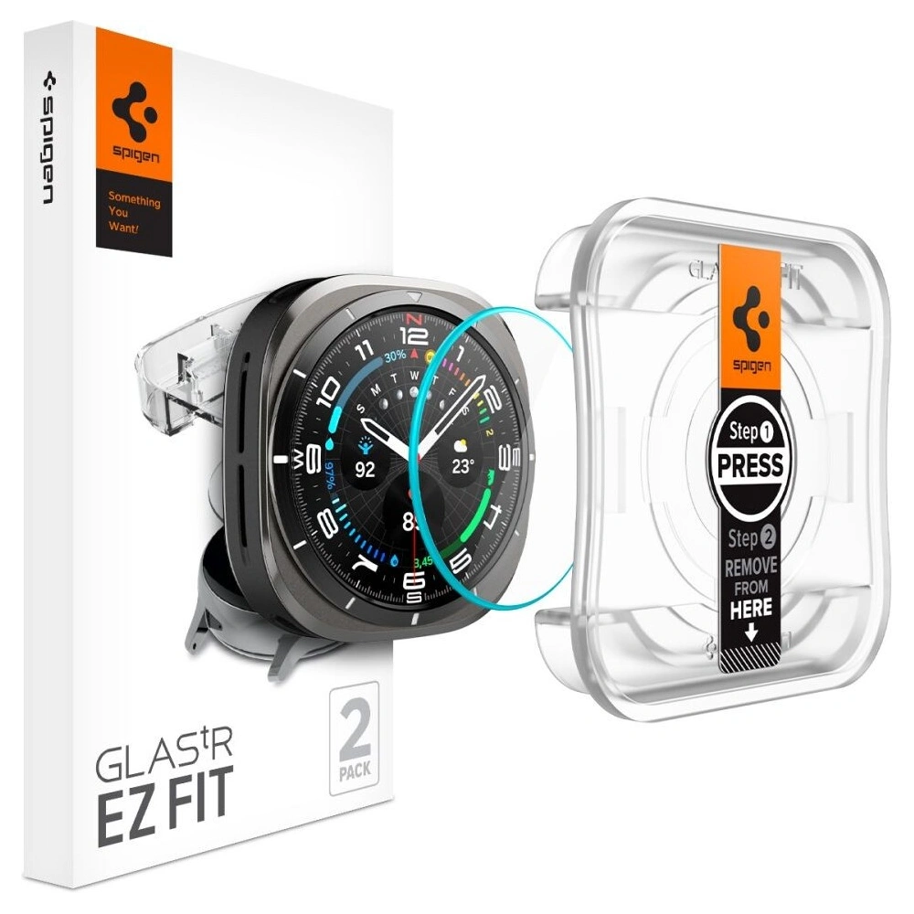 Hurtownia GSM - [OUTLET] Gehärtetes Glas Spigen GLAS.tR ez Fit Galaxy Watch Ultra 47mm Klar [2 PACK] - OT-862 - {ean13} - Hurt
